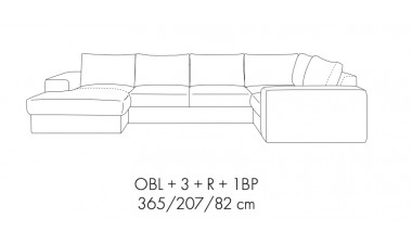 corner-sofas - Herhel Corner Sofa U Shape - 12