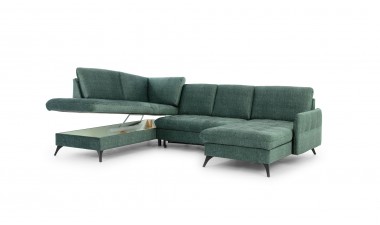 corner-sofa-beds - Luna Corner Sofa Bed U Shape - 9