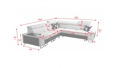 corner-sofa-beds - Melody III Corner Sofa Bed corner-sofa-beds - Melody III Corner Sofa Bed - 12