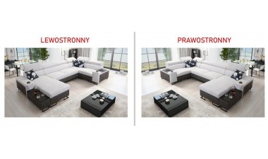 corner-sofa-beds - Melody IV MAXI Corner Sofa Bed U Shape - 17