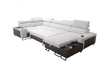 corner-sofa-beds - Melody IV MAXI Corner Sofa Bed U Shape - 24