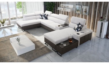 corner-sofa-beds - Melody V Corner Sofa Bed U Shape - 1