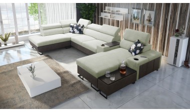 corner-sofa-beds - Melody V Corner Sofa Bed U Shape - 8