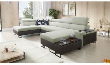 corner-sofa-beds - Melody VI Corner Sofa Bed U Shape - 7