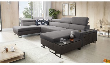 corner-sofa-beds - Melody VI Corner Sofa Bed U Shape - 9