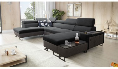 corner-sofa-beds - Melody VI Corner Sofa Bed U Shape - 10