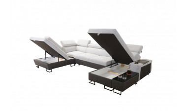 corner-sofa-beds - Melody VI Corner Sofa Bed U Shape - 15