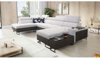 corner-sofa-beds - Melody VI Corner Sofa Bed U Shape - 12