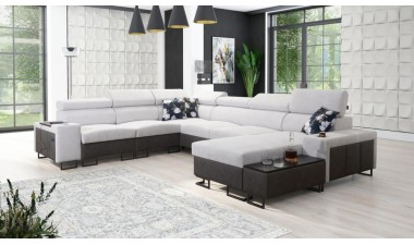 corner-sofa-beds - Melody VIII Corner Sofa Bed U Shape - 1