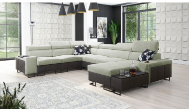 corner-sofa-beds - Melody VIII Corner Sofa Bed U Shape - 7