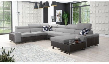 corner-sofa-beds - Melody VIII Corner Sofa Bed U Shape - 8