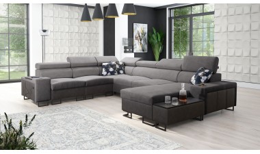 corner-sofa-beds - Melody VIII Corner Sofa Bed U Shape - 9