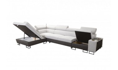 narozniki-z-funkcja-spania - Melody XI Mini Corner Sofa Bed