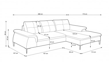 corner-sofa-beds - Lidsey M Corner Sofa Bed corner-sofa-beds - Lidsey M Corner Sofa Bed - 7