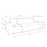 Kemon Sofa z Funkcja Spania - 11