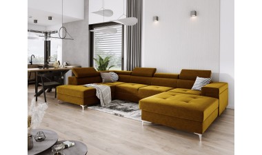 corner-sofa-beds - Bastien U corner Sofa Bed