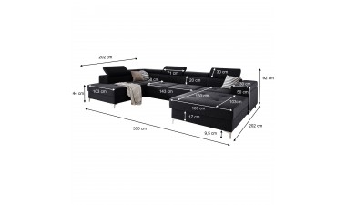 corner-sofa-beds - Bastien U corner Sofa Bed corner-sofa-beds - Bastien U corner Sofa Bed - 7