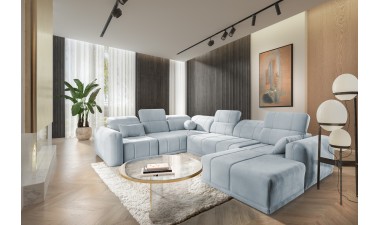 corner-sofa-beds - Ravello VIII Corner U Sofa Bed