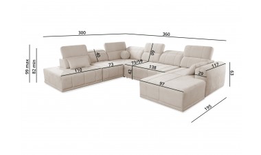 corner-sofa-beds - Ravello X Corner Sofa Bed corner-sofa-beds - Ravello X Corner Sofa Bed - 19