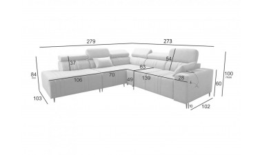 corner-sofa-beds - Fabrizio IX Corner Sofa Bed - 21