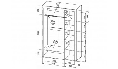 furniture-shop - Ewa Wardrobe M02 furniture-shop - Ewa Wardrobe M02 - 5