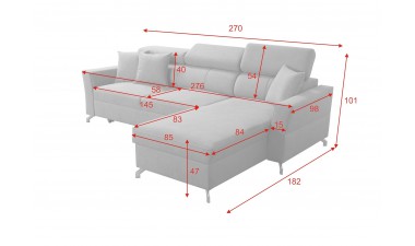 corner-sofa-beds - VENETO I - 4