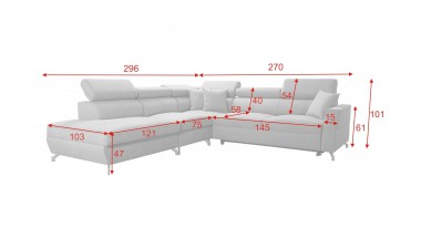 corner-sofa-beds - VENETO VIII - 4