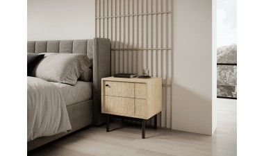 komody - Japandi Szafka Nocna S54