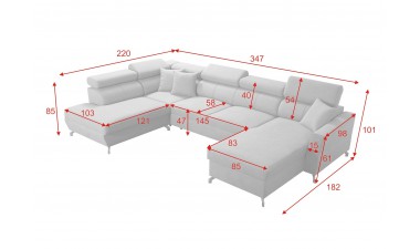 corner-sofa-beds - VENETO VI - 4