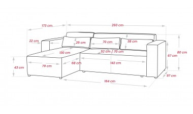 corner-sofa-beds - Corner Sofa Bed Russel PS - 5