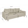 Arietta Sofa 3os - 11