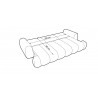 Reggio Sofa z Funkcja Spania - 12