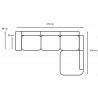 Brico Bis Corner Sofa Bed - 12