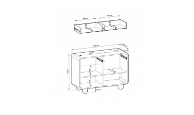 chest-of-drawers - Chest of Drawers KSZ108 chest-of-drawers - Chest of Drawers KSZ108 - 6
