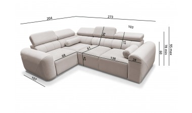 corner-sofa-beds - Volare II Corner Sofa Bed - 12