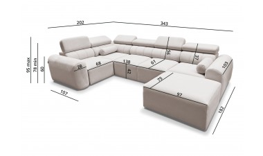 corner-sofa-beds - Volare IV Naroznik z Funkcja Spania - 16