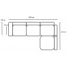 Madera Bis Corner Sofa Bed - 6