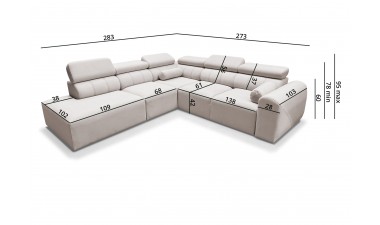 narozniki-z-funkcja-spania - Volare IX Naroznik z Funkcja Spania - 6