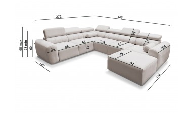 corner-sofa-beds - Volare VIII Corner Sofa Bed - 12