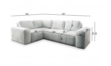 narozniki-z-funkcja-spania - Novelo II Naroznik z Funkcja Spania - 12
