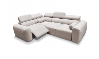 corner-sofa-beds - Volare II Mix Corner Sofa Bed With Recliner