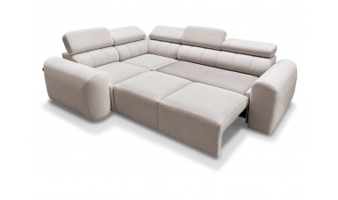 corner-sofa-beds - Volare II Mix Corner Sofa Bed With Recliner - 13