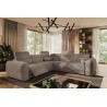 Volare III Mix Corner Sofa Bed With Recliner - 5
