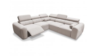 corner-sofa-beds - Volare III Mix Corner Sofa Bed With Recliner - 9