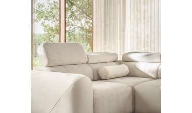 corner-sofa-beds - Volare IV Mix Corner Sofa Bed With Recliner - 3