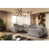Volare IV Mix Corner Sofa Bed With Recliner - 11