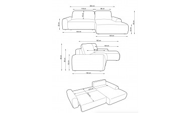 corner-sofa-beds - Kord Corner Sofa Bed - 15