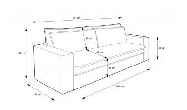 sofas-and-sofas-with-beds - Manila Sofa Bed - 11