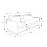 Manila Slim Sofa Bed - 8