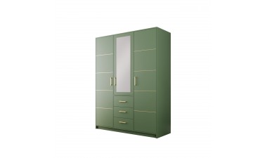 wardrobes - Tali II D3 Wardrobe Bottle Green - 3